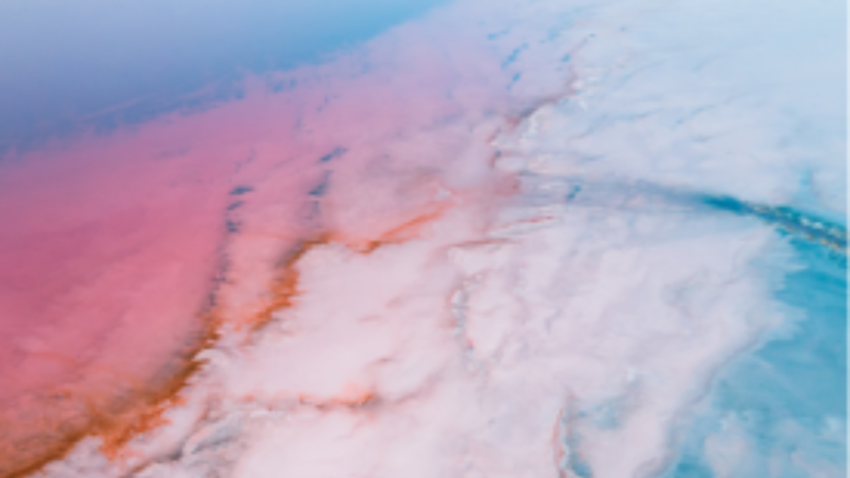  water visibly polluted due to waste from desalination plants