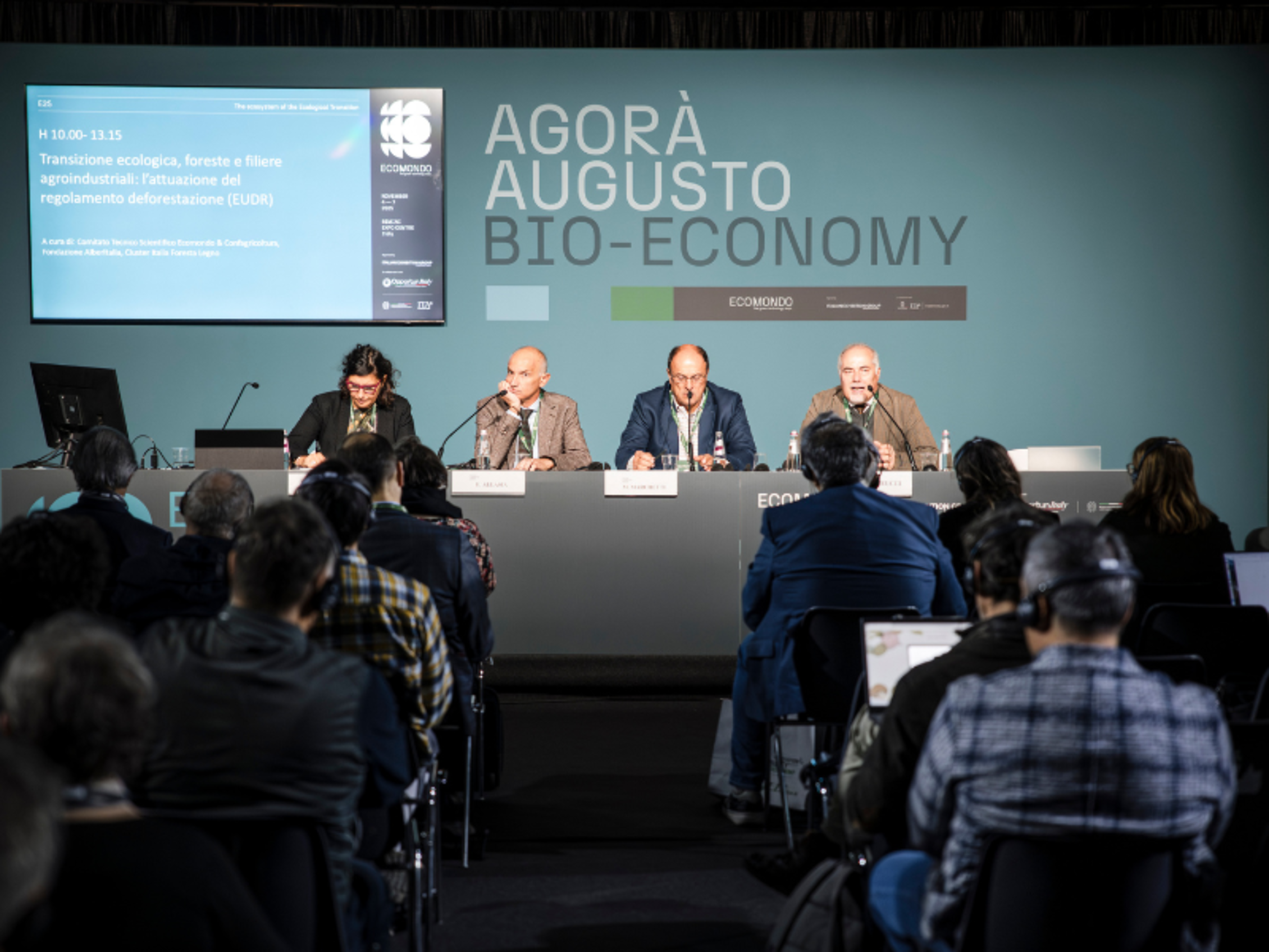 foto di evento a ecomondo 