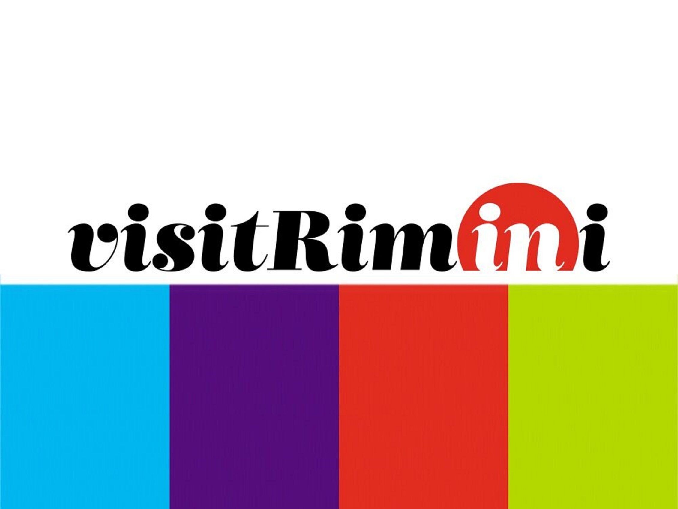 visit rimini logo with colored background