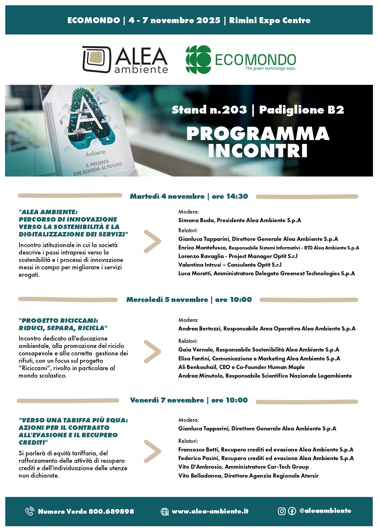 Percorso di innovazione verso la sostenibilità e la digitalizzazione dei servizi