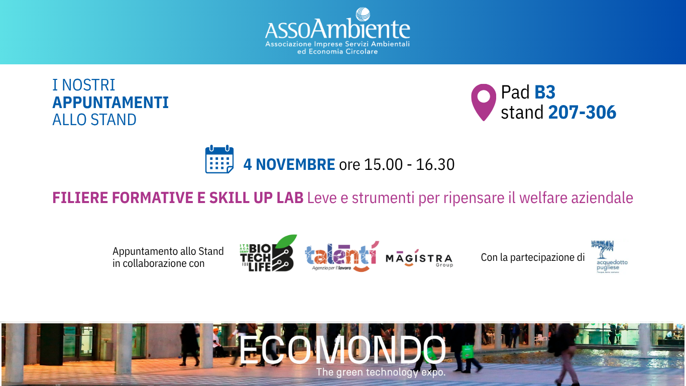 FILIERE FORMATIVE E SKILL UP LAB. Leve e strumenti per ripensare il welfare aziendale