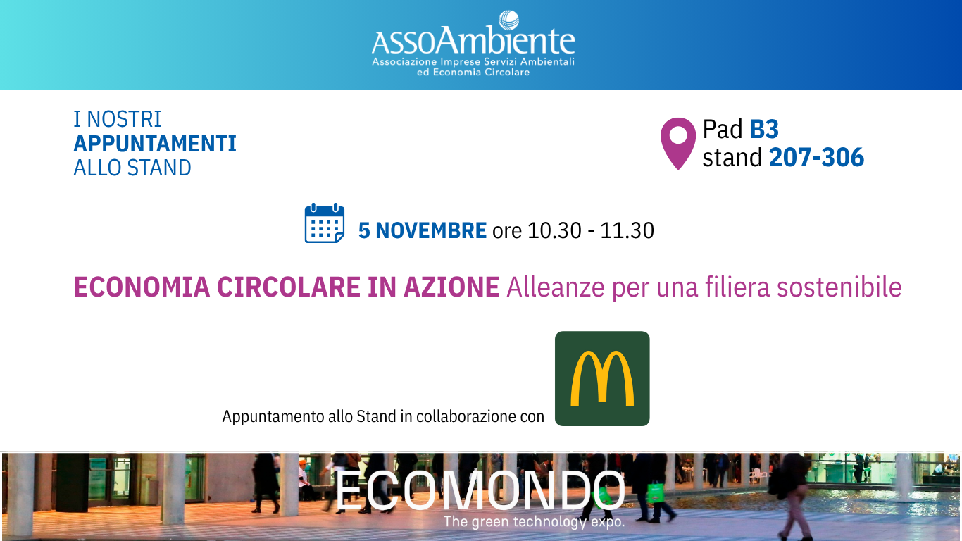 ECONOMIA CIRCOLARE IN AZIONE. Alleanze per una filiera sostenibile