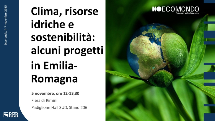 Clima, risorse idriche e sostenibilità: alcuni progetti in Emilia-Romagna