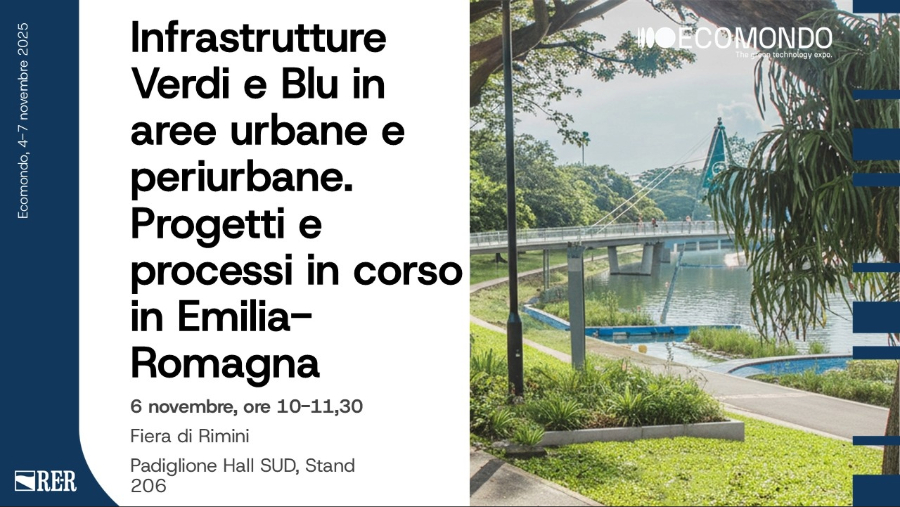 Infrastrutture Verdi e Blu in aree urbane e periurbane. Progetti e processi in corso in Emilia-Romagna