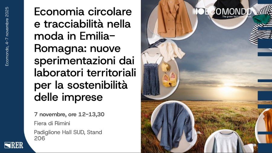 Economia circolare e tracciabilità nella moda in Emilia-Romagna: nuove sperimentazioni dai laboratori territoriali per la sostenibilità delle imprese