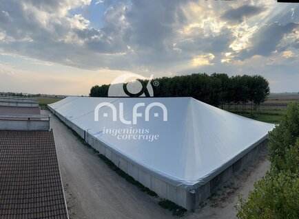 Coperture per  vasche di stoccaggio liquami