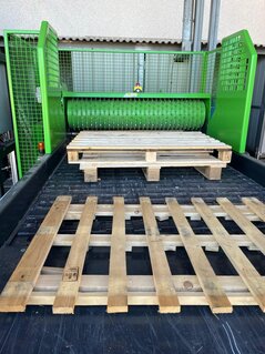 Trituratore Heizohack per bancali e pallet